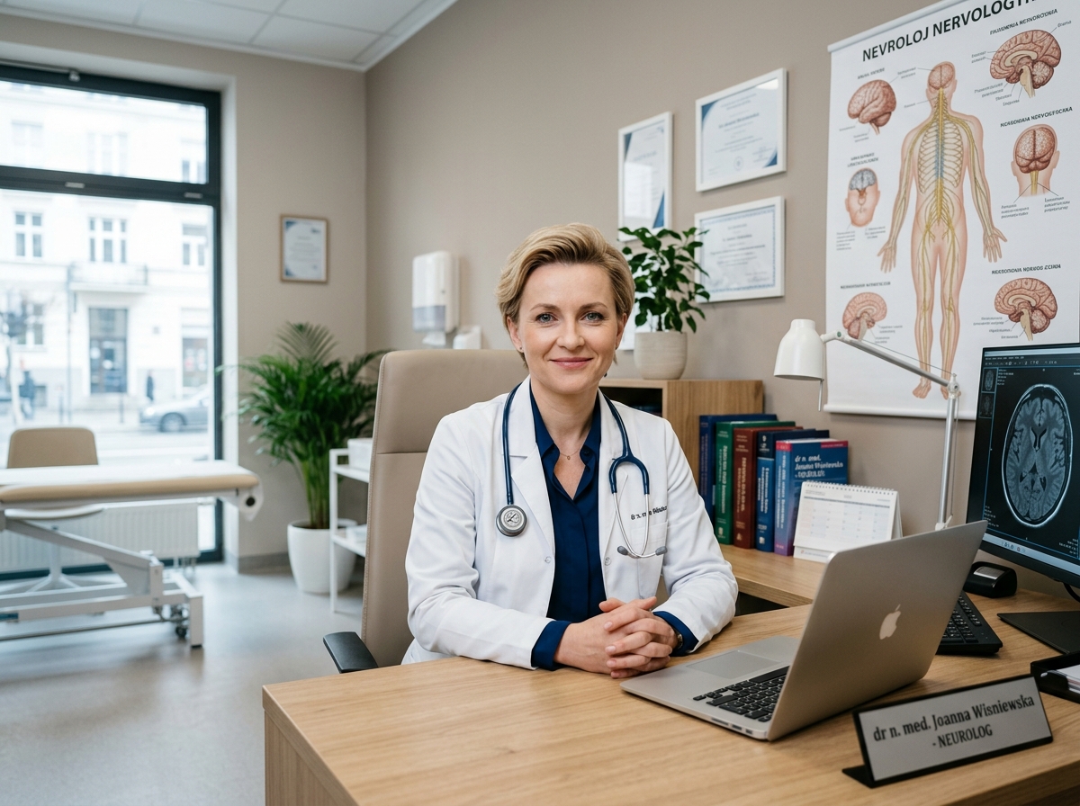 dr n. med. Joanna Wiśniewska - Konsultant Neurolog
